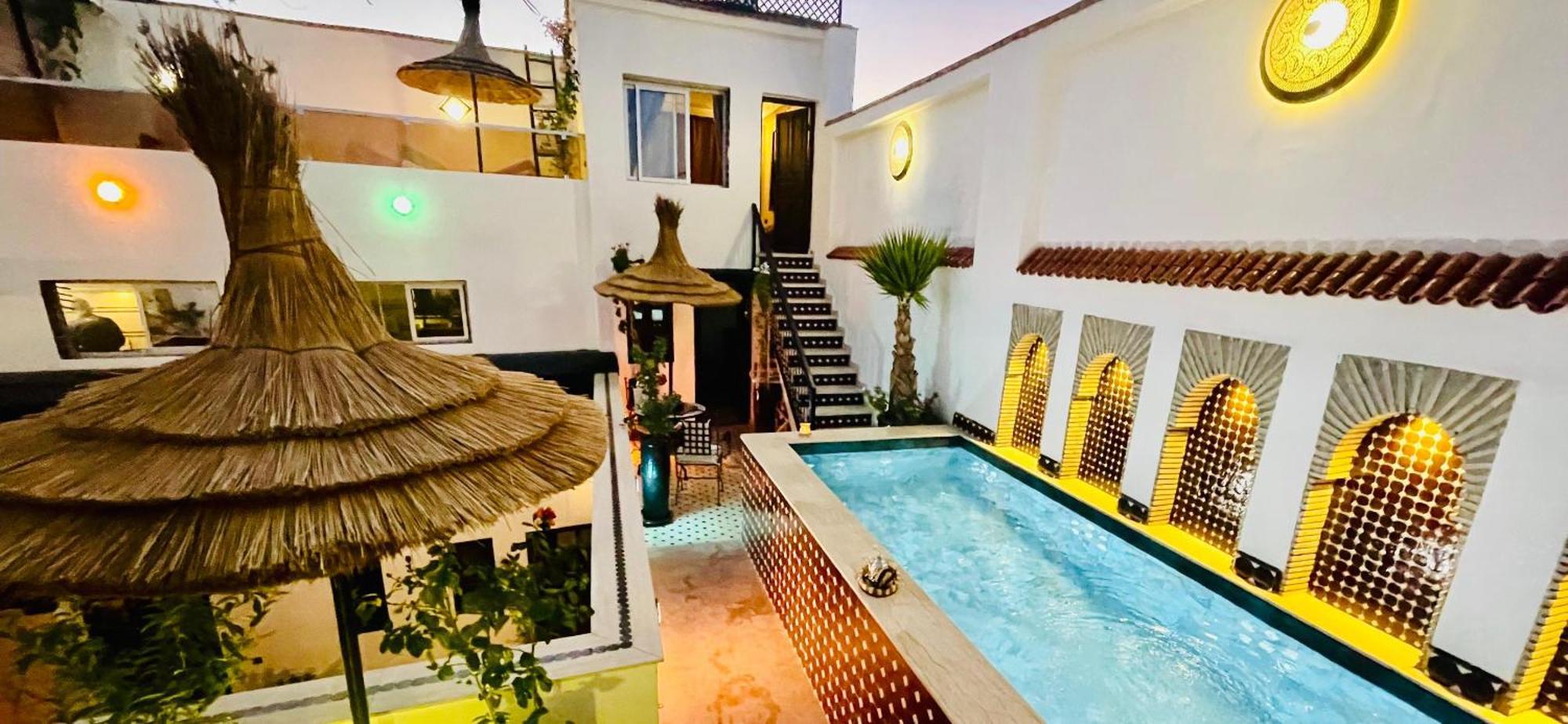 Dar Najat Otel Marakeş Dış mekan fotoğraf