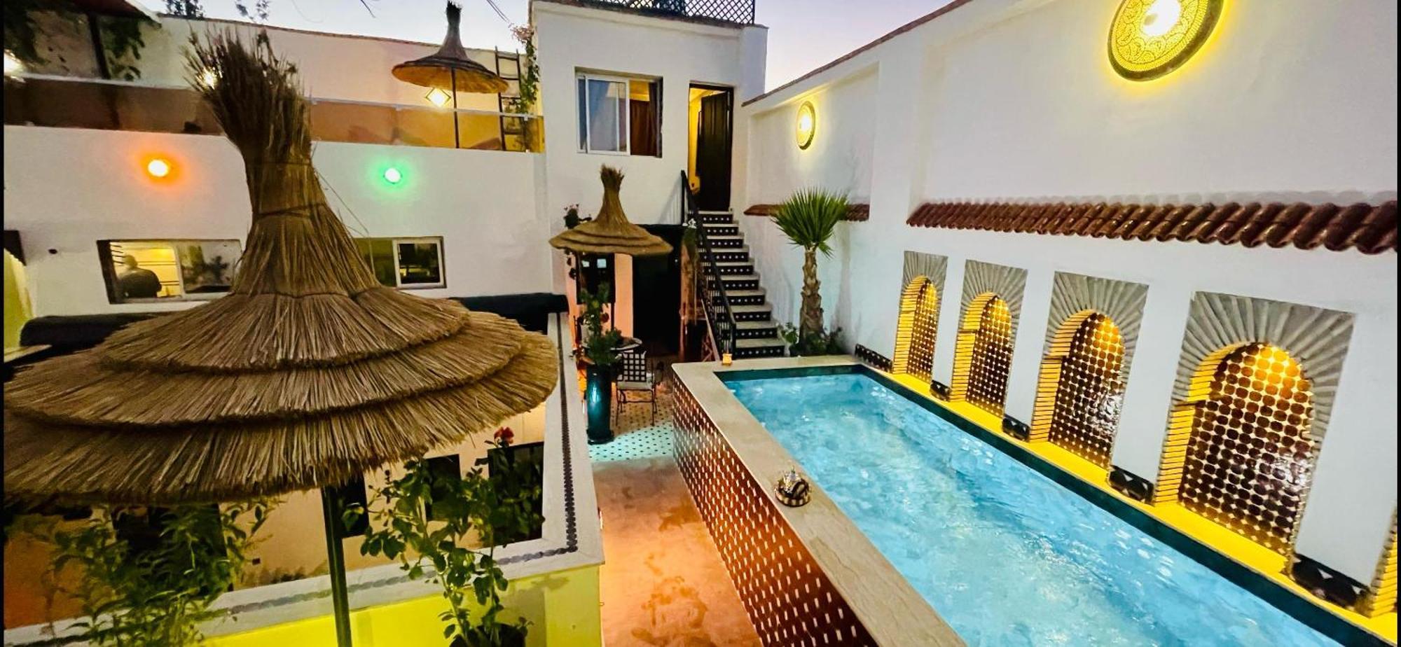 Dar Najat Otel Marakeş Dış mekan fotoğraf