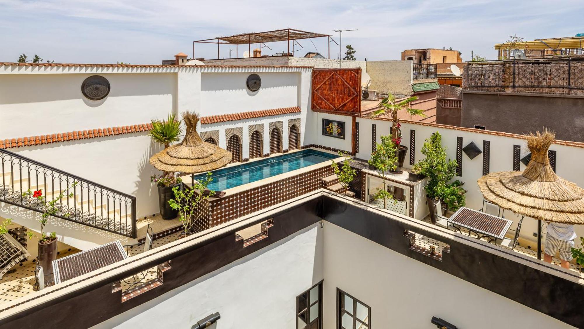 Dar Najat Otel Marakeş Dış mekan fotoğraf